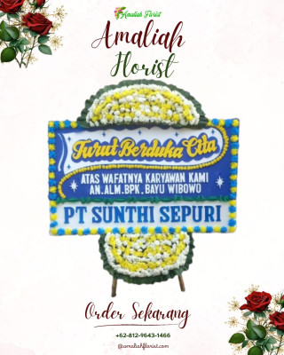 Papan Bunga Duka di Sumbergiri