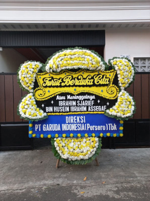 Papan Bunga Duka di Sumbergiri