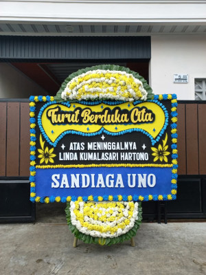 Papan Bunga Duka di Sumbergiri